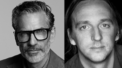 Närbilder på Jens Lapidus och Martin Schibbye.