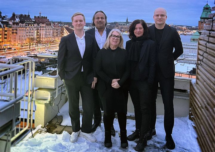 Felix Fjellström, bolagsjurist (Stureplansgruppen),  Vimal Kovac, vd och grundare  (Stureplansgruppen), Ann-Sofie Lindahl Navarro Områdeschef Park & Planering (Skansen), Maria Groop Russel, vd (Skansen) John Hällsson, vd Stureplansgruppen Growth.