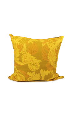 Kuddfodral Skansen Recrafted, tillverkad av spillmaterial på Skansen. Finns endast i ett exemplar. Pris från 1199 kronor.