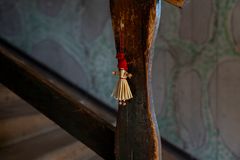 Julgranshänge i halm, 69 kronor.