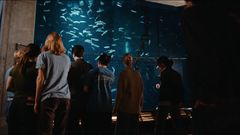 Gymnasieelver på Baltic Sea Science Center på Skansen.