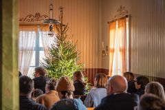 Sjung med i julens sånger i Missionshuset.