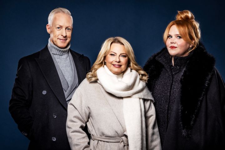 Linnea Wikblad, André Pops och Helena Bergström.