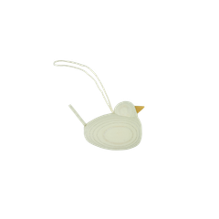 Hänge fågel i trä, 69 kronor.