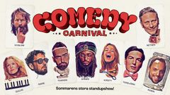 Comedy Carnival kommer till Skansen den 28 augusti.