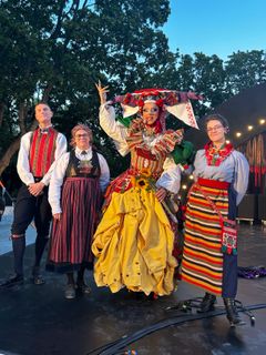Fredda Berg, Therese Lindh Dewe, Robert Fux och Anna Lindgren.