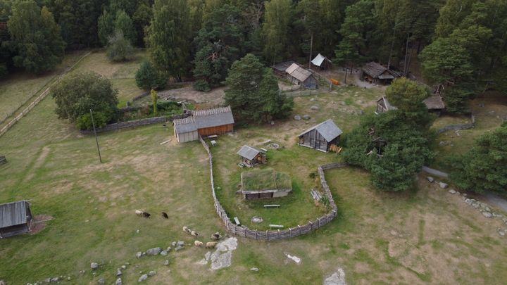 Gunnes gård är ett populärt friluftsmuseum med fri entré.