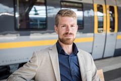 Pontus Gunnäs, affärschef tåg. Fotograf: Eddie Löthman.