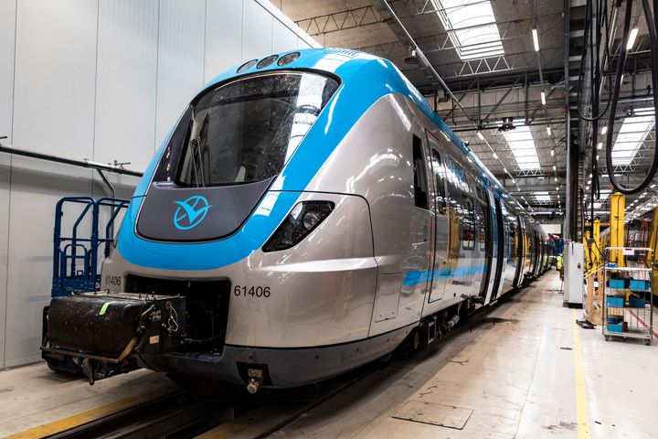 I helgen rullar det tredje nyrenoverade X61-tåget in i Göteborg. Fotograf: Eddie Löthman.