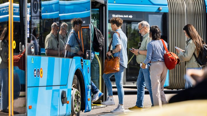 Resandet med Västtrafik ökade kraftigt i augusti jämfört med augusti 2025.