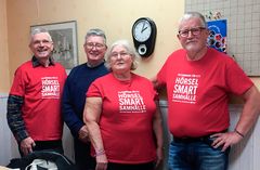 Glädjen var stor i hörselskadades förening i Ljungby, som har utsetts till Årets HRF-inspiratörer 2025.