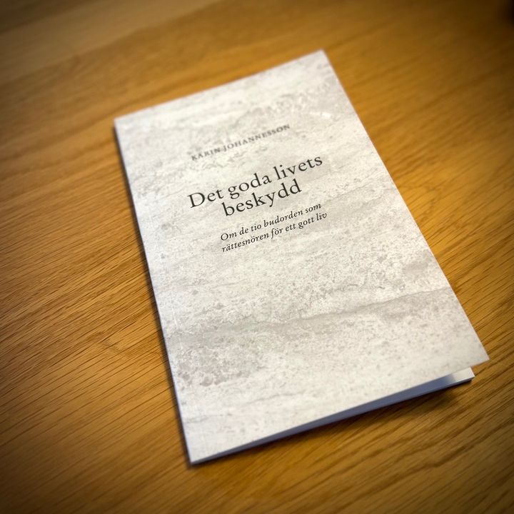 Boken "Det goda livets beskydd" är skriven av biskop Karin Johannesson
