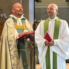Kyrkoherdarna Magnus Natander i Söderala pastorat och Anders Hedman i Norra Hagunda församling.