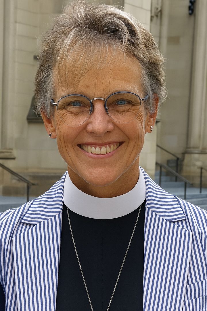 Mariann Edgar Budde är biskop i Episkopalkyrkan i Washington USA