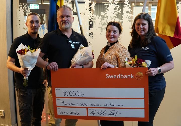 Robin Vesterberg - Matakuten Söderhamn, Janne Kraft - Matakuten Gävle, Matilda Helg - Domprost, Ann Florén - Matakuten Sandviken