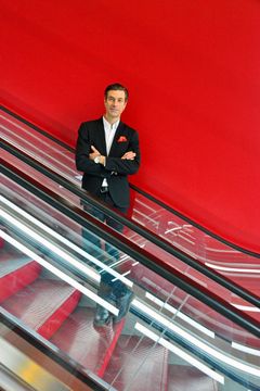 Henrik Lillsjö, UKK:s VD och konstnärlige ledare. Foto Magnus Hörberg