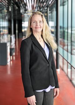 Karin Modéen är ekonomichef på UKK. Foto: Magnus Hörberg