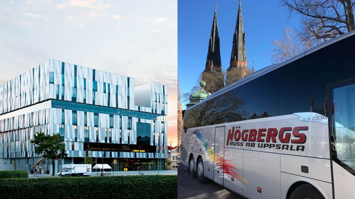 Uppsala Konsert & Kongress inleder ett samarbete med Högbergs Buss för att göra det enklare för fler Upplandsbor att ta del av husets många evenemang. Foto: Jason Strong (UKK)/Pressbild (Högbergs Buss)