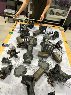 Warhammer är ett av världens mest etablerade så kallade tabletop-spel, där spelare bygger och målar egna miniatyrarméer för att mötas i bataljer på spelbordet. Foto: Stefan Viterstedt.