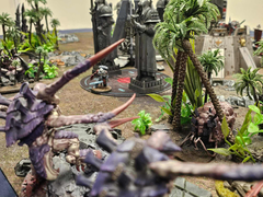 Warhammer är ett av världens mest etablerade så kallade tabletop-spel, där spelare bygger och målar egna miniatyrarméer för att mötas i bataljer på spelbordet. Foto: Stefan Viterstedt.
