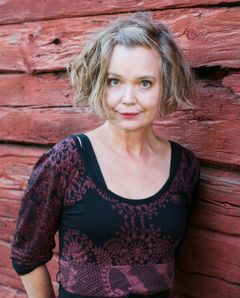 Historikern och författaren Mia Skott föreläser på UKK under internationella kvinnodagen om "Syndiga kvinnor i Uppsalas historia". Foto: Sandra Åhman