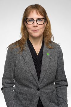 Linda Eskilsson (MP), kommunalråd och ordförande för Kulturnämnden i Uppsala kommun. Foto: Göran Ekeberg