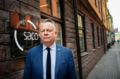 Göran Arrius, ordförande på Saco. Foto: Simon Rehnström