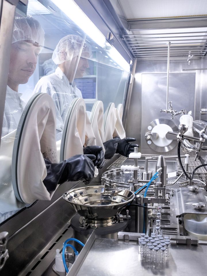 Biomay's aseptic filling line. Credits: Biomay AG