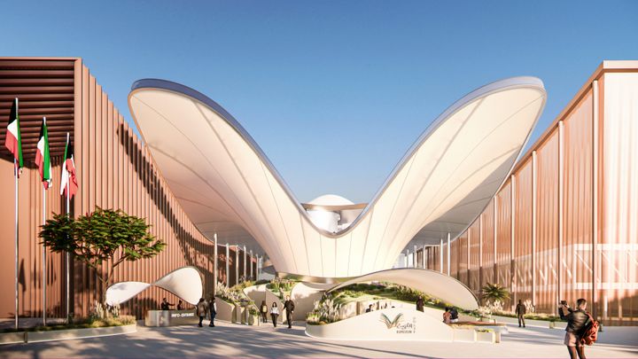 The Kuwait Pavilion at Expo 2025 Osaka (Image rights: LAVA)