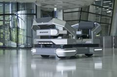 Modern mobility concepts like the two-seater PathCruizer mobility pod took centre stage at this year's "Design Innovation Day" at Hankook. © Hankook Tire Europe GmbH  -----------------------------------------------------