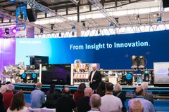 At Labelexpo in Barcelona, digital innovations for the growth market of label printing, such as the new Gallus Five, proved a particular draw for customers