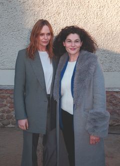 Stella McCartney with CEO of WELEDA - Tina Müller