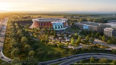 This is what it will look like: a rendering of the Munich Arena, which will become Germany's most modern and largest concert arena.   (C) Munich Arena