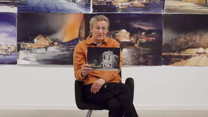 Lars Lerin, foto: Caroline Nilsson, Sverige för UNHCR.