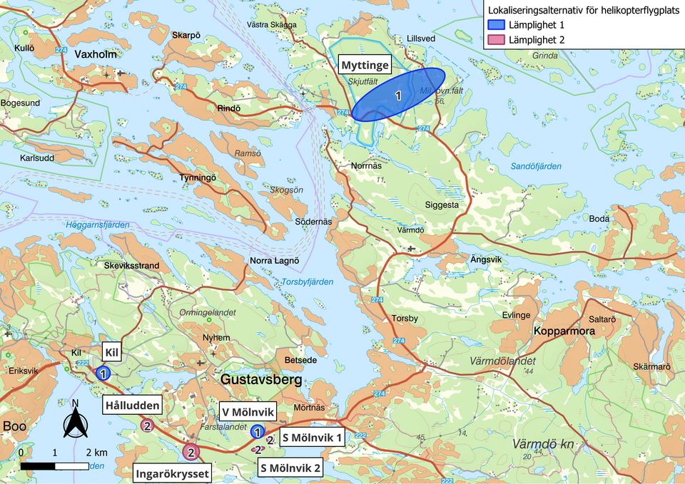 Vrmd erbjuder regionen mark fr ambulanshelikopter | Vrmd Kommun