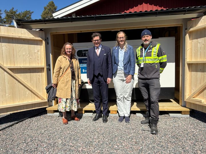 Victoria Callenmark, Andreas Norlén, Cecilia Skingsley och Johan Berglind
