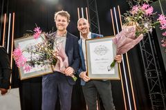 Staffan Lindberg och Magnus Wennmann, Aftonbladet, Årets Avslöjare. Foto: Ari Luostarinen