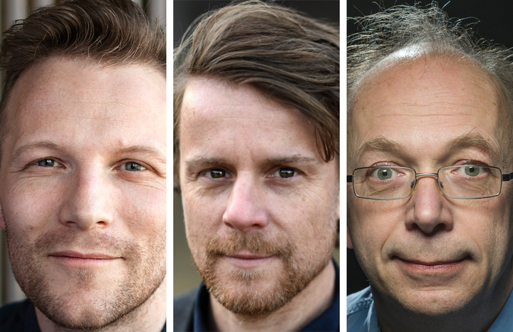 Peter Alestig, Dagens Nyheter, Staffan Lindberg, Aftonbladet, och Arne Müller, frilans.