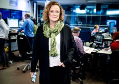 Lena K Samuelsson lämnar rollen som chefredaktör, vd och ansvarig utgivare för Aftonbladet under våren. Foto: Lotte Fernvall/Aftonbladet