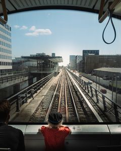 Förarlöst i tunnelbanan i Köpenhamn. Foto: Viggo Lundberg