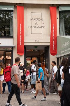 Danmarks paviljong under OS i Paris. Foto: Nathan Besse