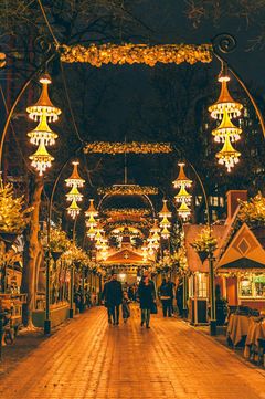 Julmarknad på Tivoli i Köpenhamn. Foto: Thomas Høyrup Christensen/Copenhagen Media Center