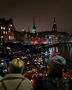 Lucia-paraad i kajak, Köpenhamn. Foto: Daniel Rasmussen