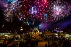 Tivolis jul och nyårsfyrverkeri den 25, 26 och 31 dec. Foto: Tivoli