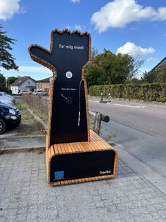 Tummen blir en symbol för gästfrihet och friluftsliv. Foto: Merete Vandmose/Destination Fyn