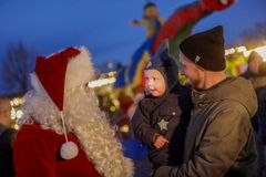 En julmarknad för LEGO-entusiaster. Foto: LEGOLAND Billund Resort