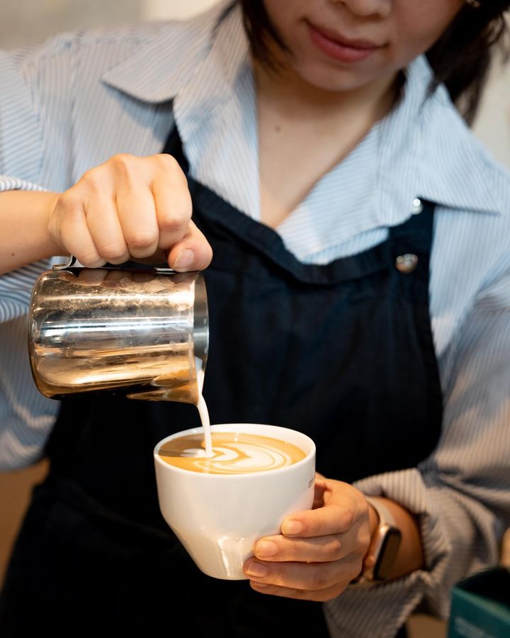 Gratis kaffe kommer värma de italienska fansen i Köpenhamn. Foto: Mellanie Gandø/Copenhagen Media Center