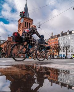 Att cykla är viktigt för välbefinnandet. Foto: Daniel Rasmussen