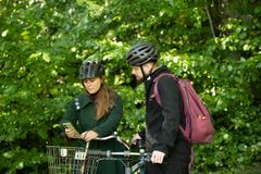 Med Bike Friends karta hittar man hjälp under cykelsemestern på Fyn. Foto: Kolorit