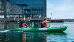 Green Kayak i Köpenhamn. Foto: Copenhagen Media Center